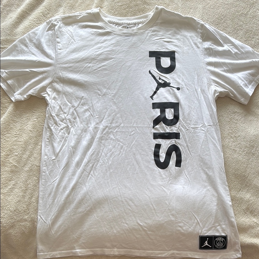 Nike Jordan Paris Saint-Germain PSG Wordmark T-Shirt
